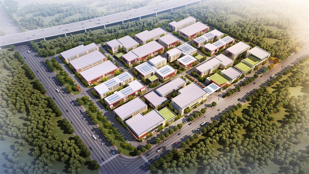 中南高科·秦汉智康云谷基地 西安市西咸新区秦汉新城 二三五层框架标准厂房出售 多层可分层出售600平起售 全国各地可按企业需求定建厂房